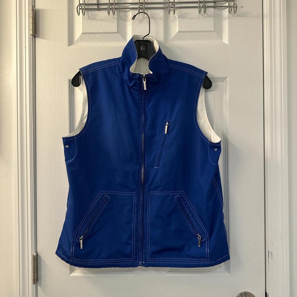 Ralph Lauren Reversible Blue & White Vest
